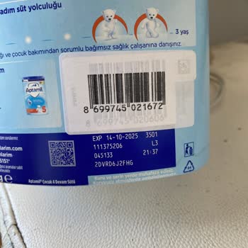 Milupa Aptamil Bebek Maması Güvenlik Sorunu Ve Hastane Süreci