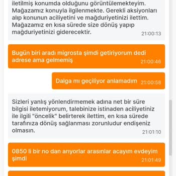 Migros Sanal Market Pişmanlıktır