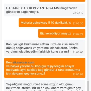 Migros Sanal Market Pişmanlıktır