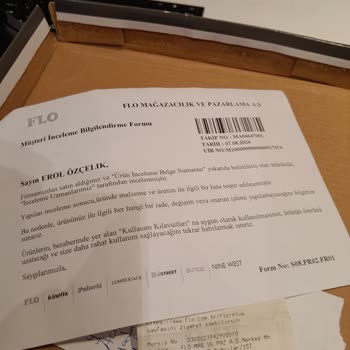 FLO Ayakkabı FLO Lumberjek Sözde Garanti Lafta Garanti Sadece Pişmanlık!