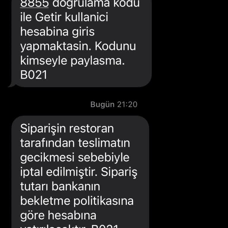 Pizza Hut Adana Yüreğir Şubesi Sipariş İptali
