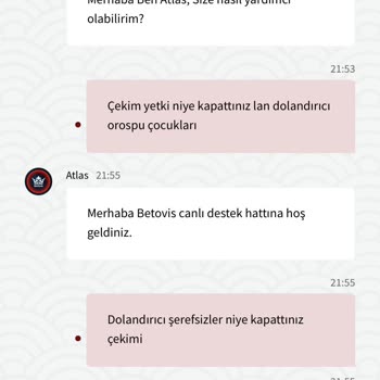 Betovis Çekime Engel Attılar