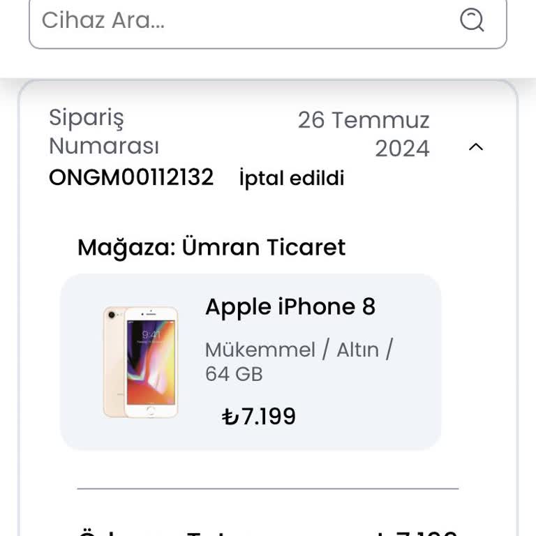 Getmobil Sipariş Onaylanmıyor Para İadesi Yapılmıyor