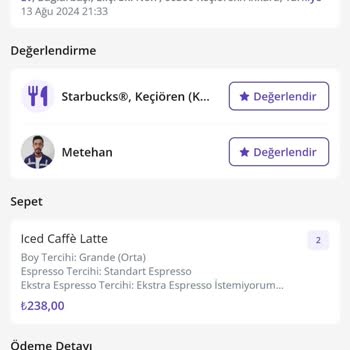 Getirden Eksik Ve Yanlış Ürün Geldi.