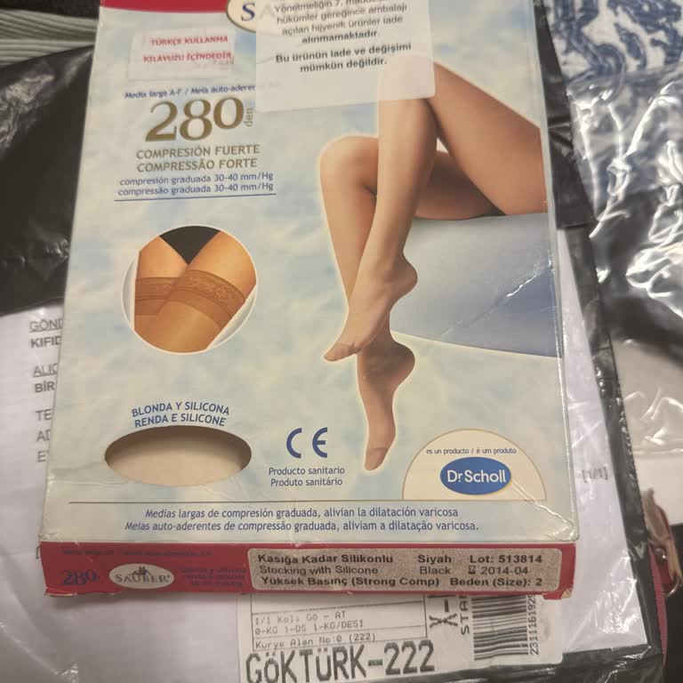 Kifidis Ortopedi 10 Yıllık Çorap Gönderdi, Siparişim Olmamasına Rağmen