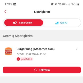 Tıkla Gelsin Sipariş İptali Ve İade Sorunu