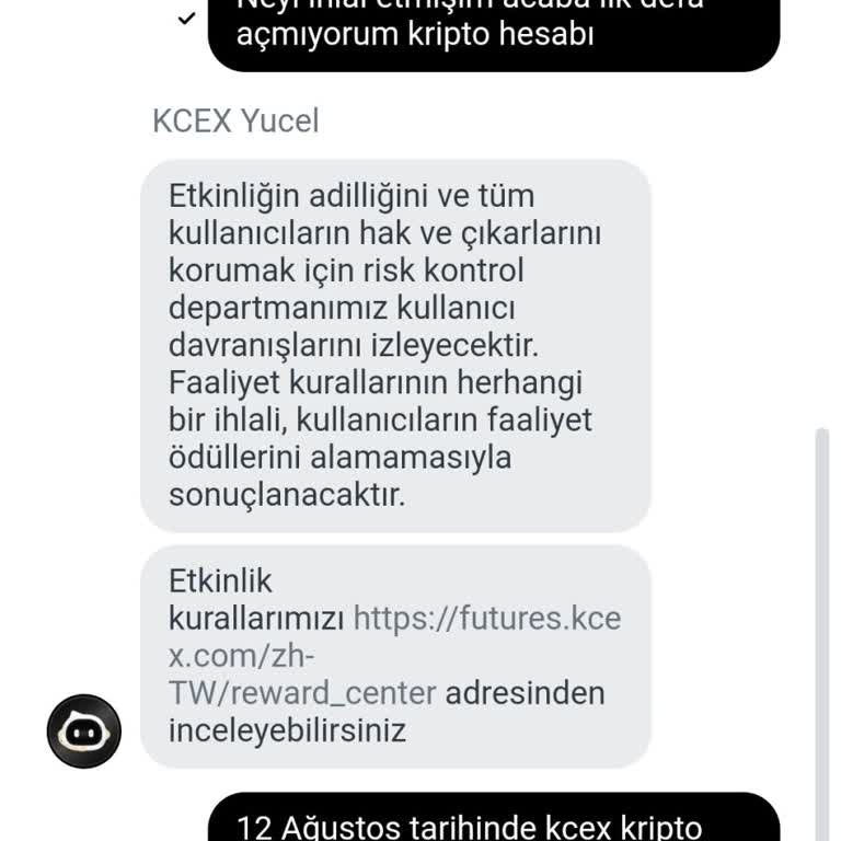 Kcex Borsası Kimlik Bilgilerini Alıp