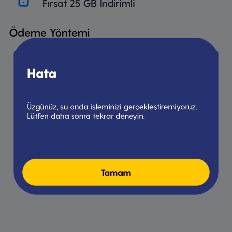Turkcell Paket Yükleme Sorunu ve Müşteri Hizmetleri İlgisizliği