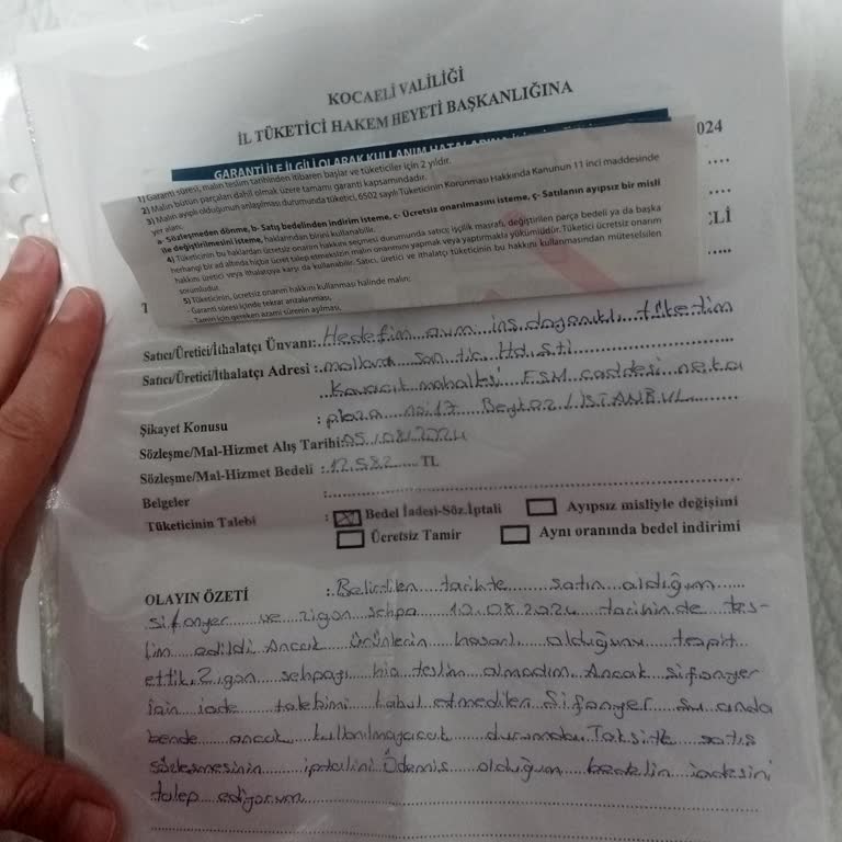 Hedef AVM Kusurlu Ürün Ve İade Sorunları