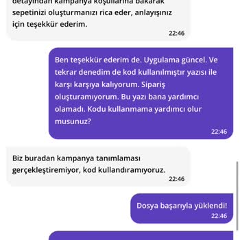 Getir Kampanya Kullandırmama Olayı.