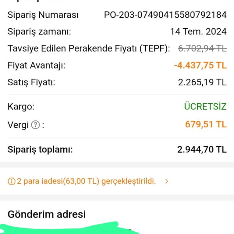 Temu Şikayet Etmek İstiyorum