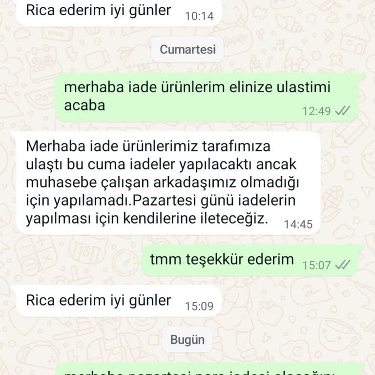 Labor Tekstil Ürün İadesinde Sorun