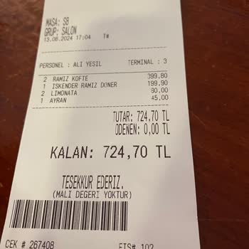 Köfteci Ramiz Her Şube Farklı Çalışıyor