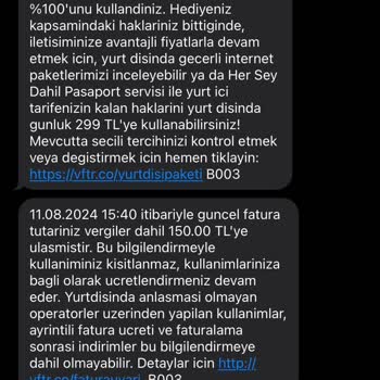 Bilgi Eksikliği Ve Vodafone Her Şey Yanımda İadesi