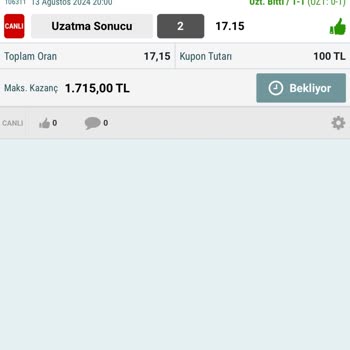 Nesine'de Canlı Bahis Kuponu Sorunu