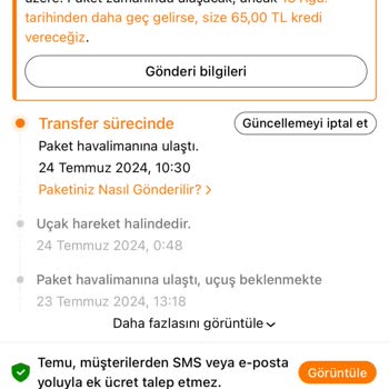 Temu Siparişim 20 Gündür Gümrükte Teslim Edilmiyor