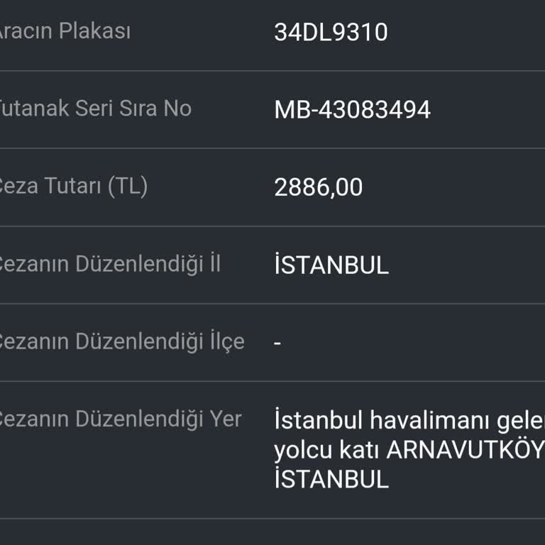 İGA İstanbul Havalimanı Haksiz Ceza Yedim Mağdurum