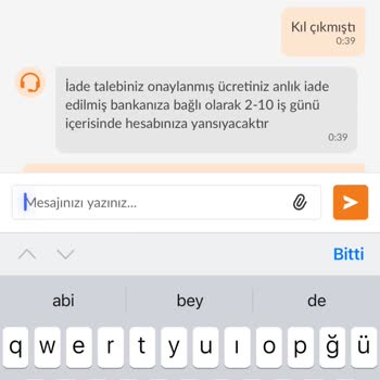 Yapı Kredi İptal Olan Ürünün Parasını Vermiyor