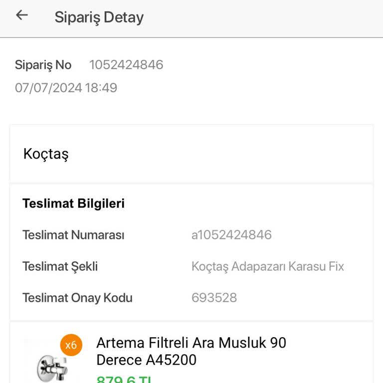 Koçtaş 30 Dakika Teslim Garantisi Verdi Ürünleri Mağaza Teslim Etmedi
