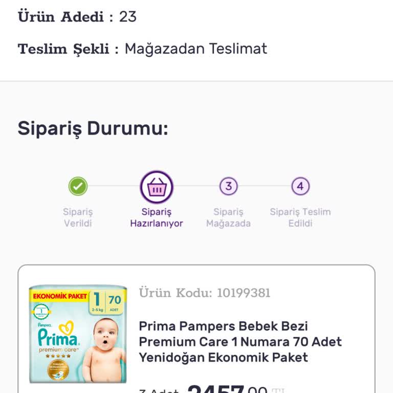Gratis Eksik Teslim Edilen Ürünler