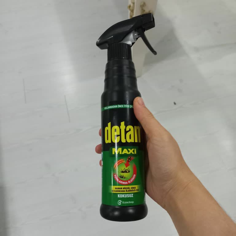Detan Maxi Püskürtme Yapmıyor