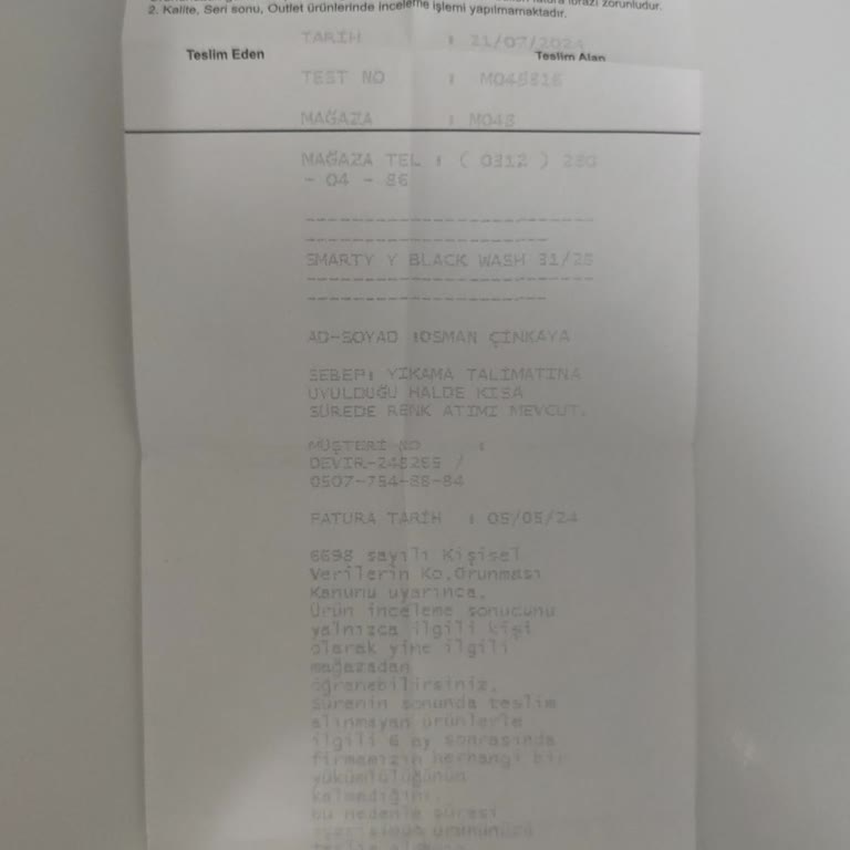 Little Big Pantolon Renk Atması Ve Mağduriyet