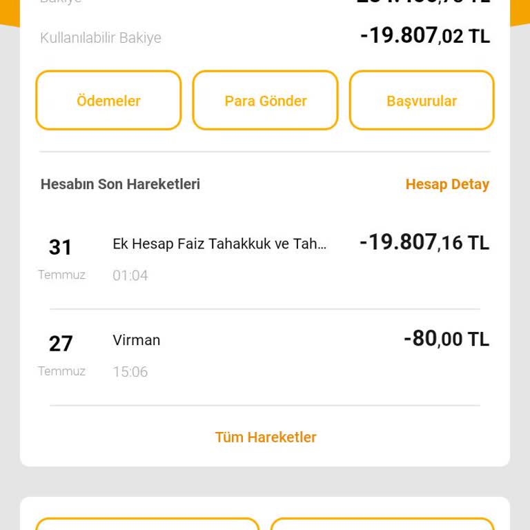 VakıfBank Eksi Hesabımın Aylık Fazladan Faiz Alması