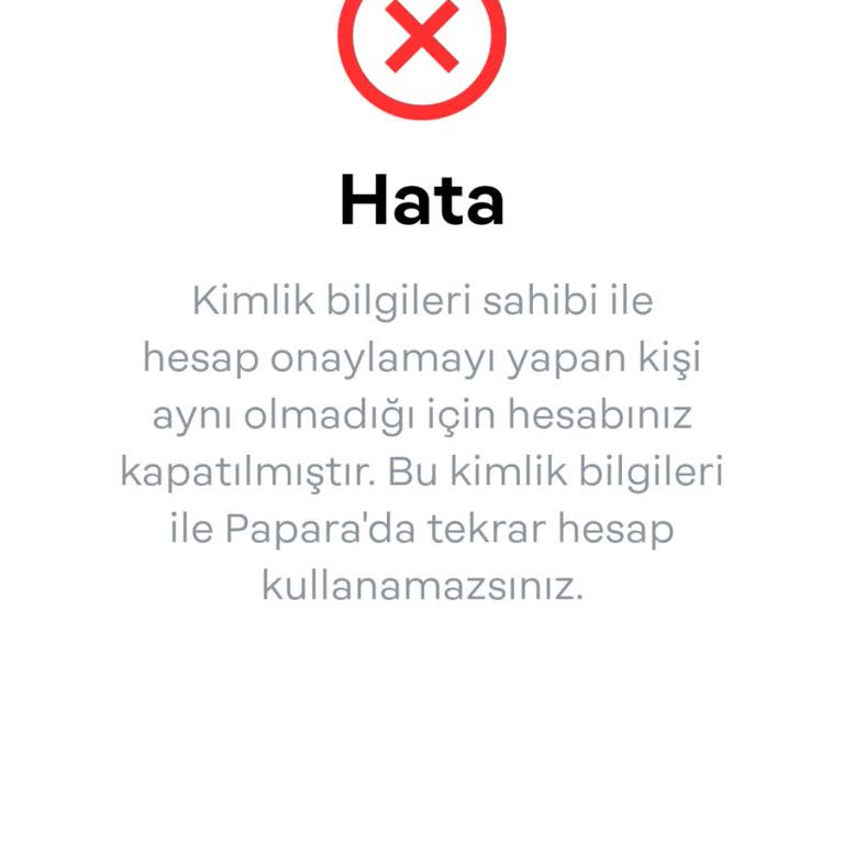 Papara Hesabım Açılsın Lütfen