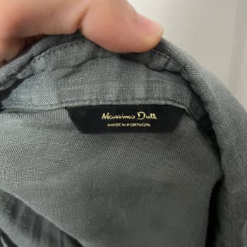 Massimo Dutti Yıkama Koşullarına Uyularak Daha 3 Aylık Keten Gömleğin Yırtılması