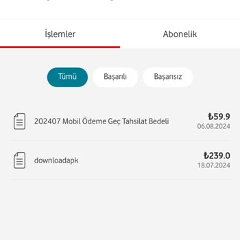 Vodafone Ücret İadesi ve Abonelik İptali Sorunu