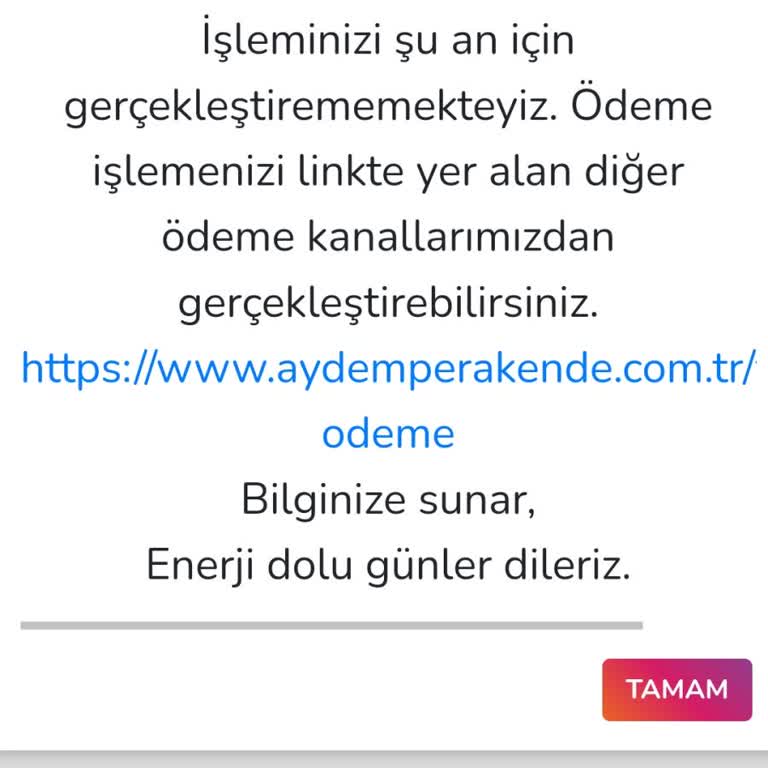 Gediz Elektrik Ödeme Sistemi Tam Bir Fiyasko.