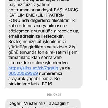 Allianz Sigorta Allianz İznim Olmadan İşlem Gerçekleştiriyor