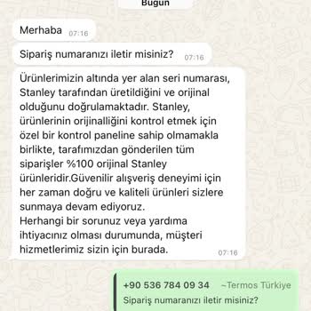 Termos Türkiye İade Talebime Dönüş Yok