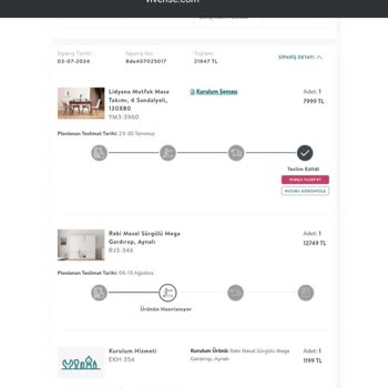 Vivense'den Eksik Teslimat Ve Gecikme Sorunu
