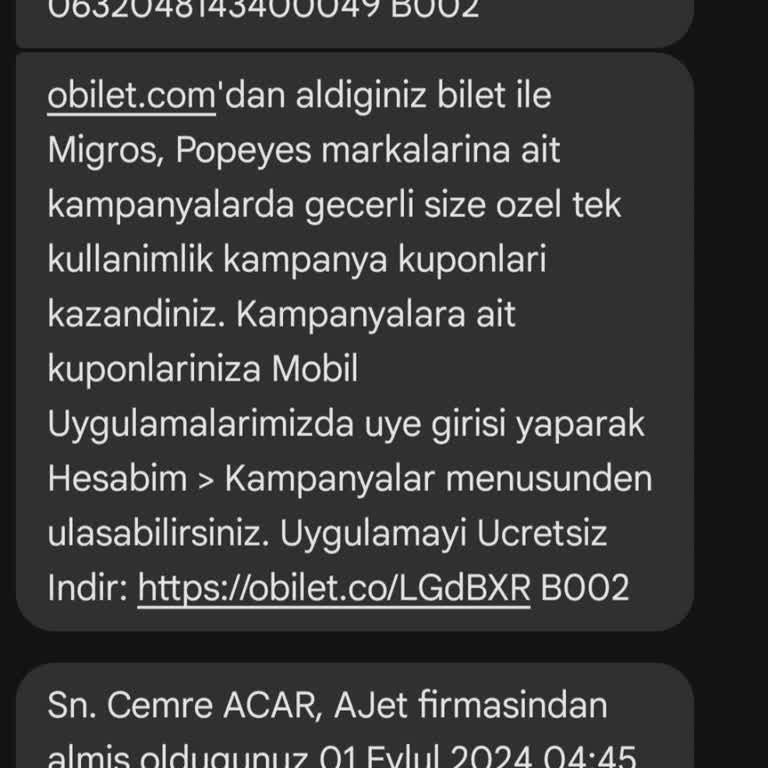 Obilet Uçak Bileti Para İadesi 2 Haftadır Yapılmadı.