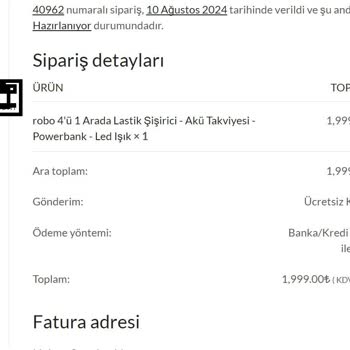 Robo Turkiye Bozuk Urunu Bilerek Yollama Ve İade Sorunu