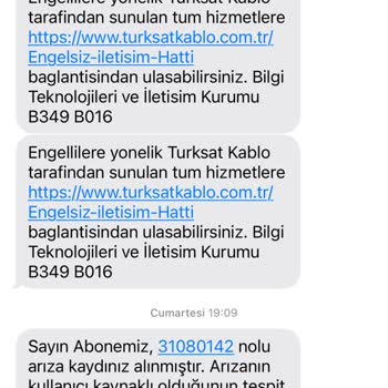 TÜRKSAT Kablo Net İnternetim 10 Gündür Yok