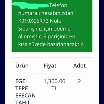 Ege Tepe Tarafından Mağdur Ediliyoruz, Ürünlerim Tarafıma Ulaşmıyor