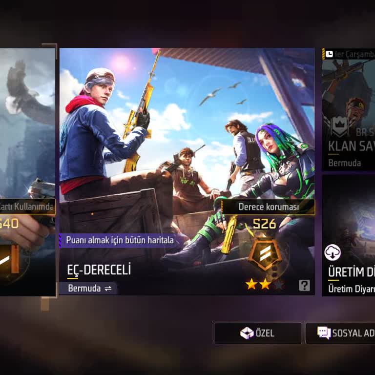 Garena Free Fire Ban Yedim Sebepsizce