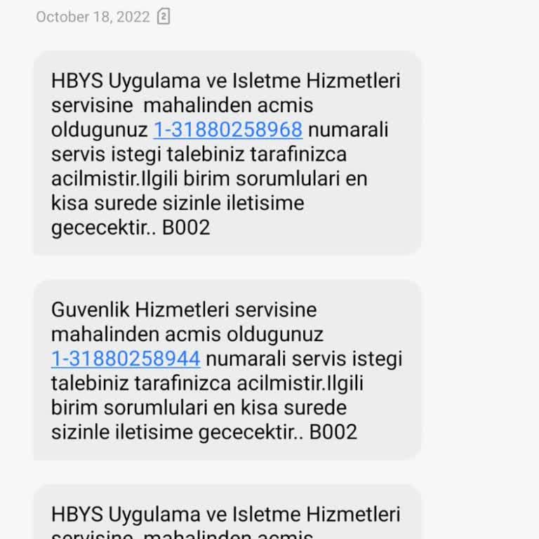Bsh Mym - 1616 - Mesajları Türk Telekom Hattı!