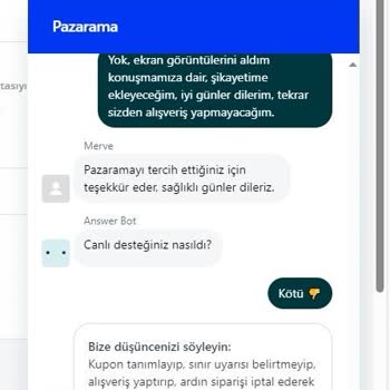 Pazarama İlk Siparişe Özel 100 TL Kupon Aldatmacası