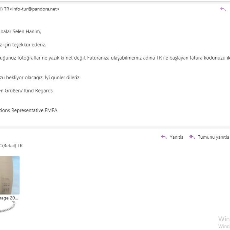 Pandora Mücevher Pandora Markasının İlgisizliği