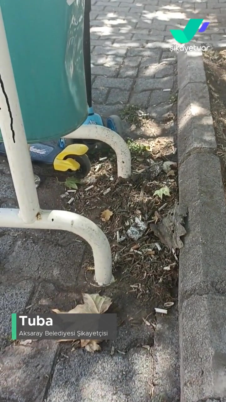 Aksaray Belediyesi Parklar Temizlenmiyor, Çocuklar Hijyenik Bir Ortamda Oynayamıyor! videonun kapak resmi