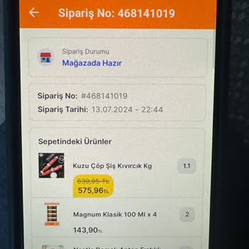 Migros Gel Al Eksik Teslimat İçin Para İadesi Yapmıyor