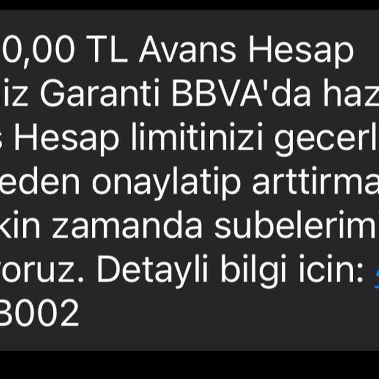 Garanti Bankası Kasıtlı Red İşlemi