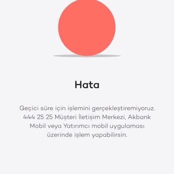 Akbank DASK Kampanya Hakkında Başvurumu Almıyor