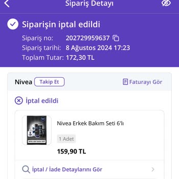 N11'den Aldığım Nivea Seti İptal Edildi Ve Kupon Sorunu Yaşadım