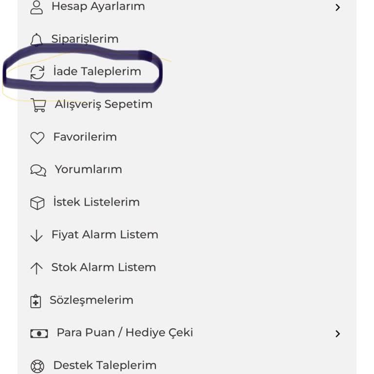 Hazaa Official İade Ve Eksik Ürün
