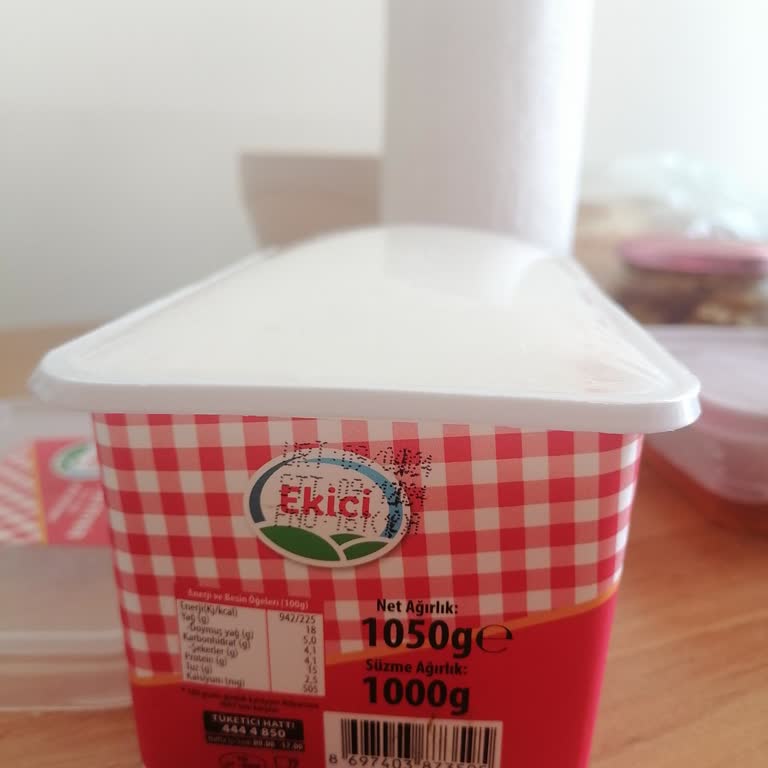 Ekici Peynir Ekici Beyaz Peynir Dolapta Şişmiş Paket
