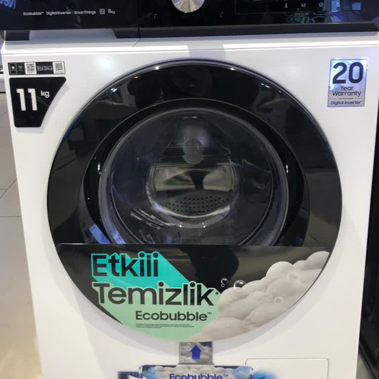 Samsung Çamaşır Makinesinin Kazanın Kapak Camına Vurması